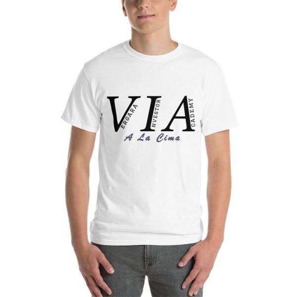 mens classic t shirt white front 60e71f4c41e37 Vergara Investor